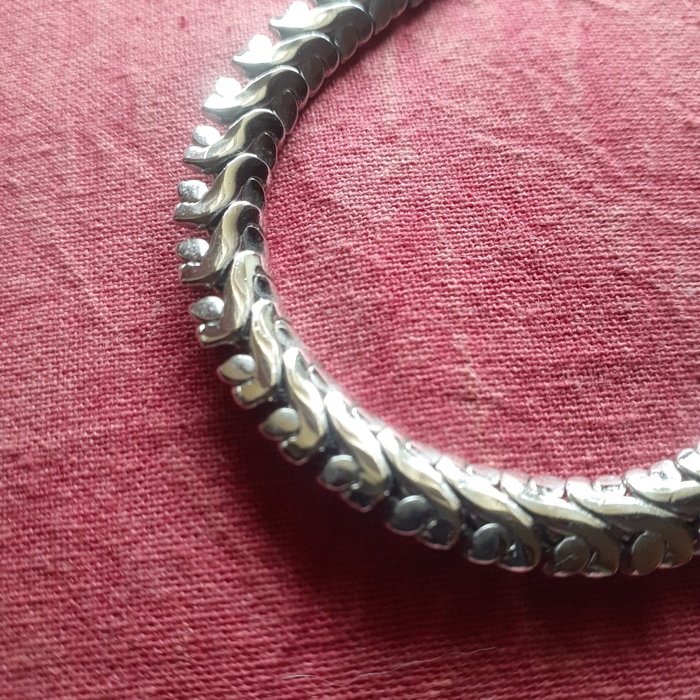 Monet Silver Link Chain